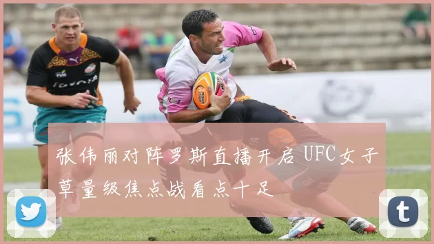 张伟丽对阵罗斯直播开启 UFC女子草量级焦点战看点十足